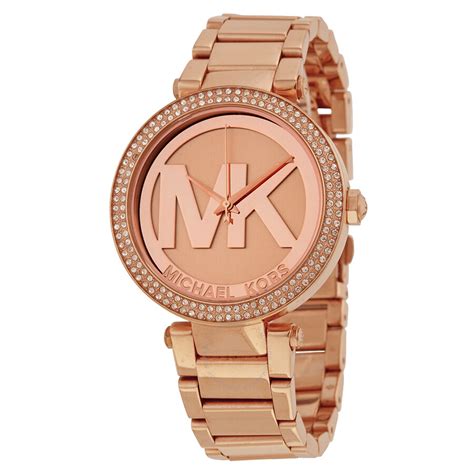 michael kors parker mk 5865|michael kors parker rose gold dial.